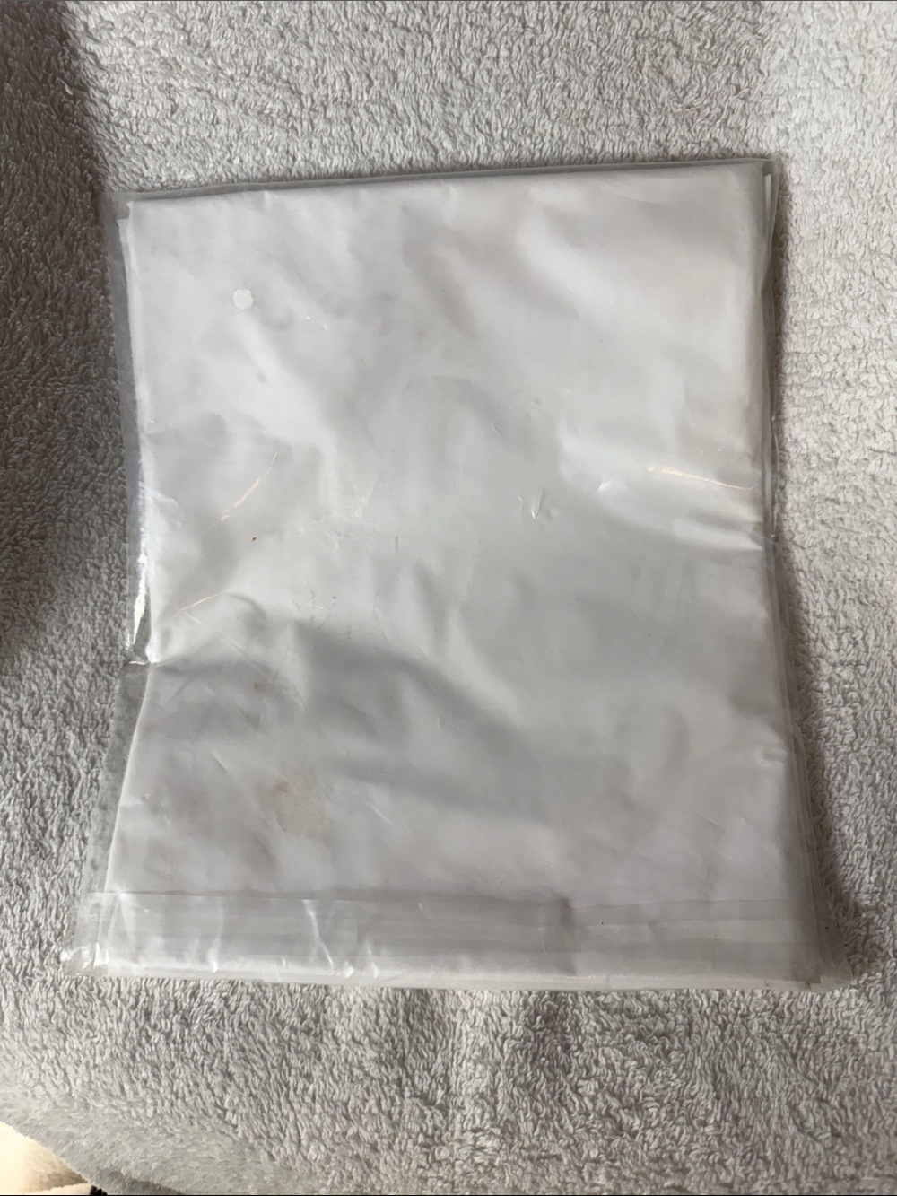 H&M White Shower Curtain or Bathroom Liner